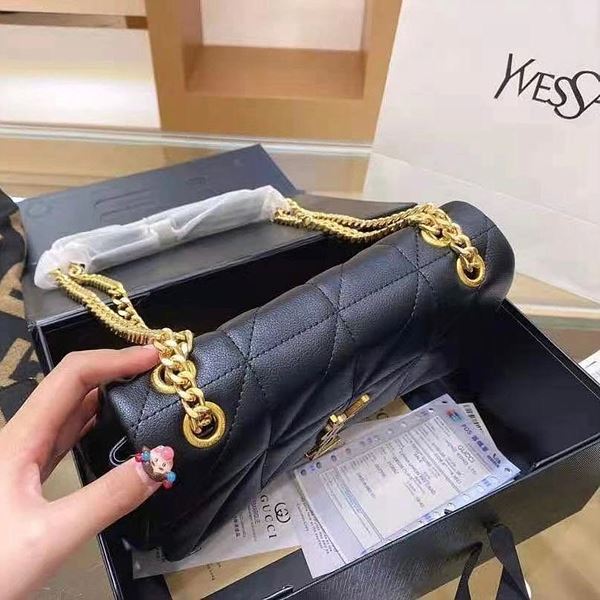  YSL 입생로랑 제이미 퀼팅 체인 숄더백 스몰