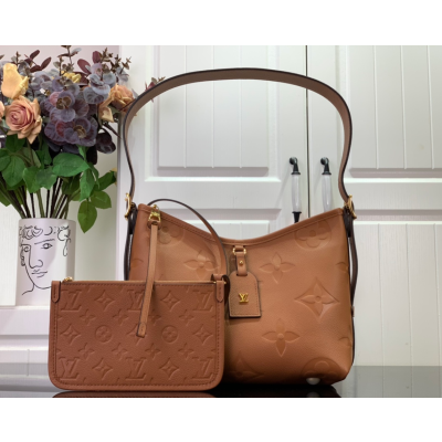 [해외배송]  Louis Vuitt**  【CarryAll Small Handbag】M46288 브라운 (엠보싱)